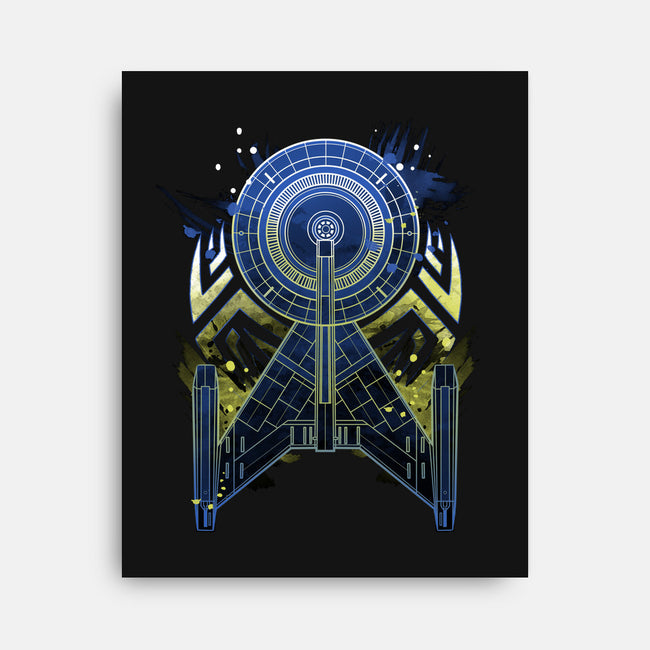 The Spaceship-none stretched canvas-xMorfina