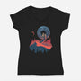 The Spice Must Flow-womens v-neck tee-Ionfox