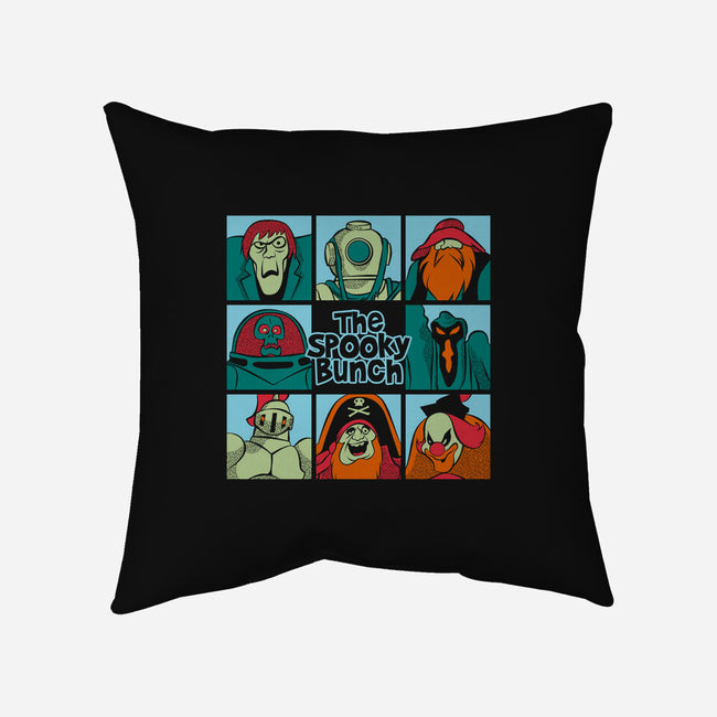 The Spooky Bunch-none non-removable cover w insert throw pillow-RBucchioni