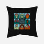 The Spooky Bunch-none removable cover w insert throw pillow-RBucchioni