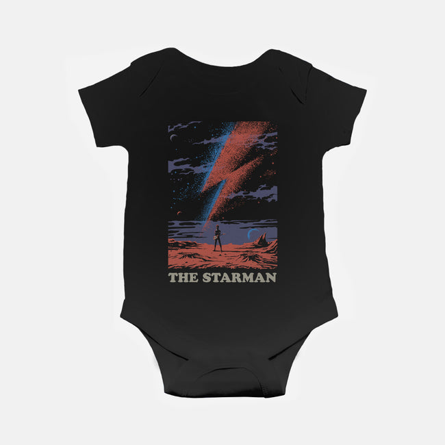 The Starman-baby basic onesie-gloopz