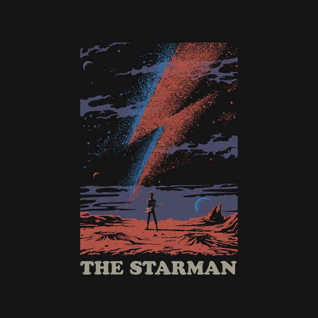 The Starman-none removable cover w insert throw pillow-gloopz