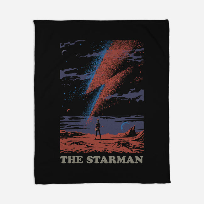 The Starman-none fleece blanket-gloopz