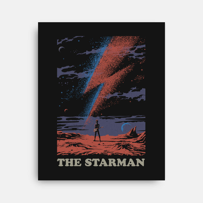 The Starman-none stretched canvas-gloopz