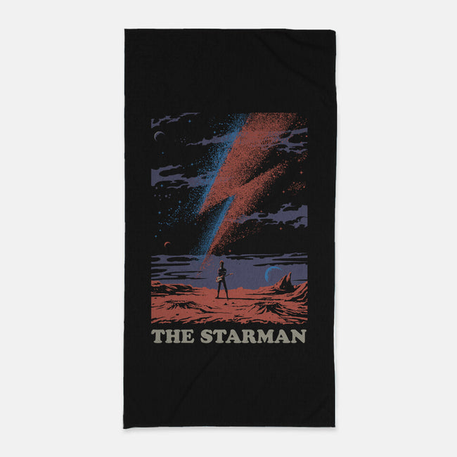 The Starman-none beach towel-gloopz