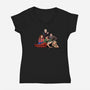 The Sunnydale Club-womens v-neck tee-dandstrbo