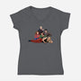The Sunnydale Club-womens v-neck tee-dandstrbo