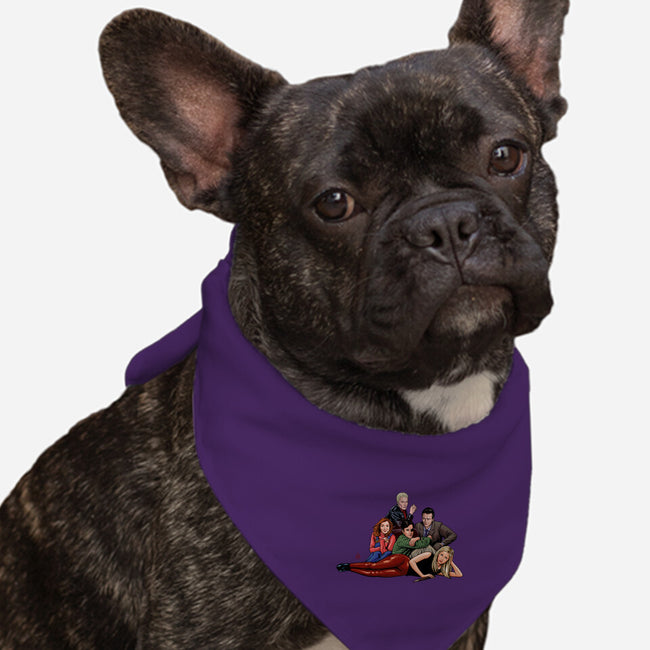 The Sunnydale Club-dog bandana pet collar-dandstrbo
