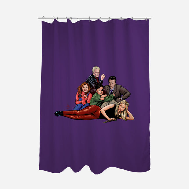 The Sunnydale Club-none polyester shower curtain-dandstrbo