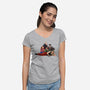 The Sunnydale Club-womens v-neck tee-dandstrbo