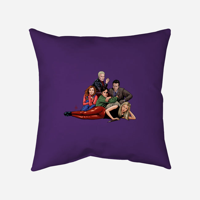 The Sunnydale Club-none removable cover throw pillow-dandstrbo
