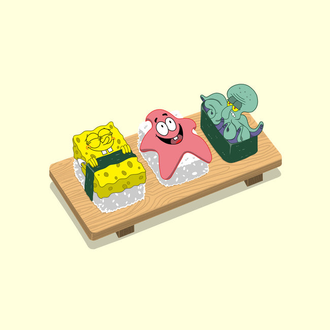 The Sushi Star-none removable cover w insert throw pillow-Ionfox