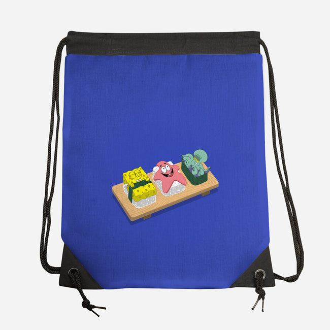 The Sushi Star-none drawstring bag-Ionfox