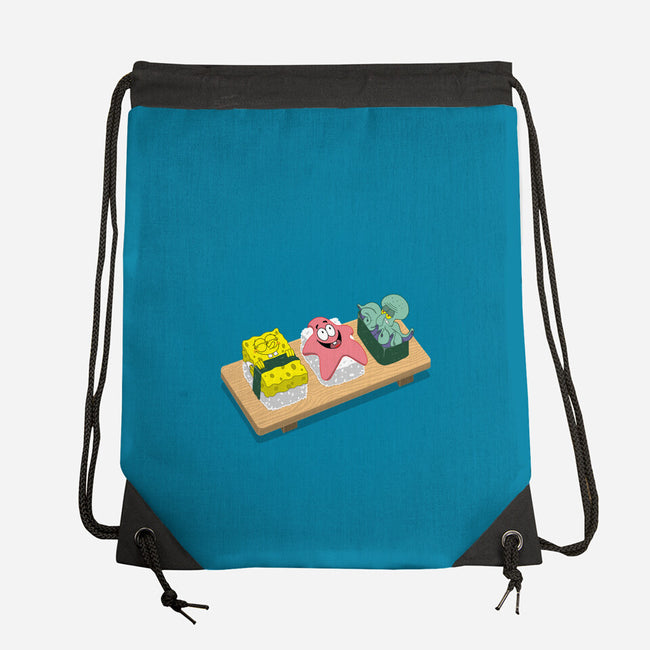 The Sushi Star-none drawstring bag-Ionfox