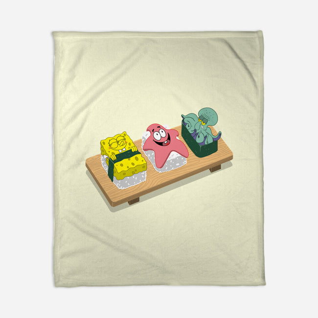 The Sushi Star-none fleece blanket-Ionfox