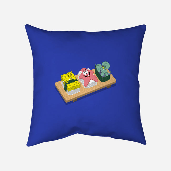 The Sushi Star-none removable cover w insert throw pillow-Ionfox