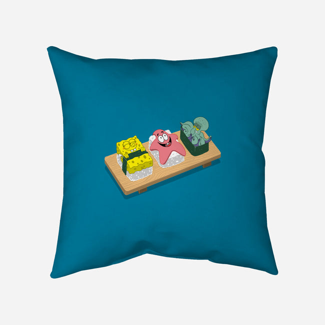 The Sushi Star-none removable cover w insert throw pillow-Ionfox