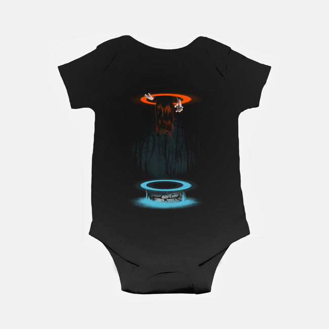 The Tape is a Lie-baby basic onesie-javiclodo