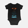 The Tape is a Lie-baby basic onesie-javiclodo