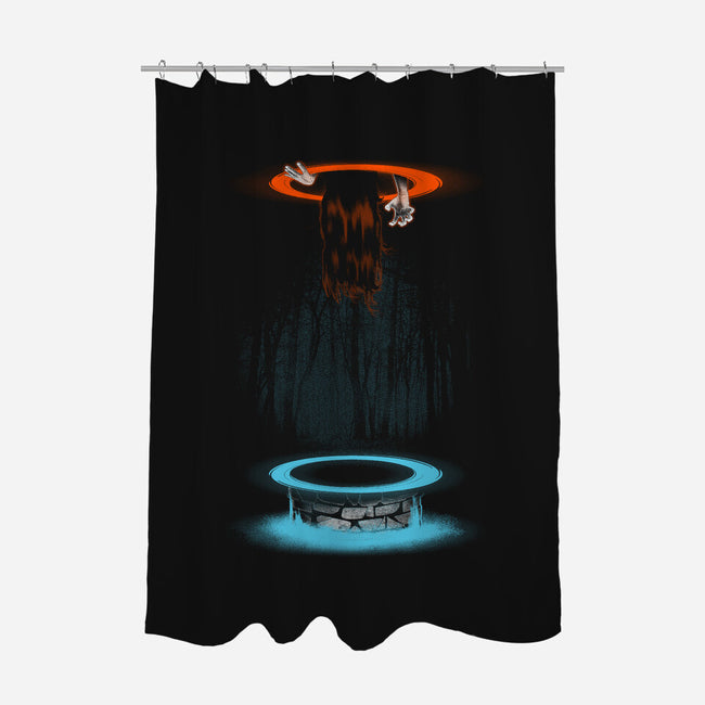 The Tape is a Lie-none polyester shower curtain-javiclodo