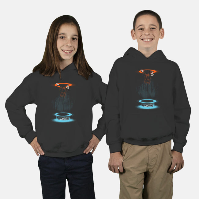 The Tape is a Lie-youth pullover sweatshirt-javiclodo