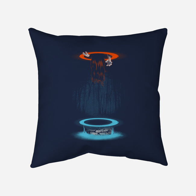 The Tape is a Lie-none removable cover throw pillow-javiclodo