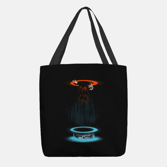 The Tape is a Lie-none basic tote-javiclodo
