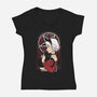 The Teenage Witch-womens v-neck tee-xMorfina