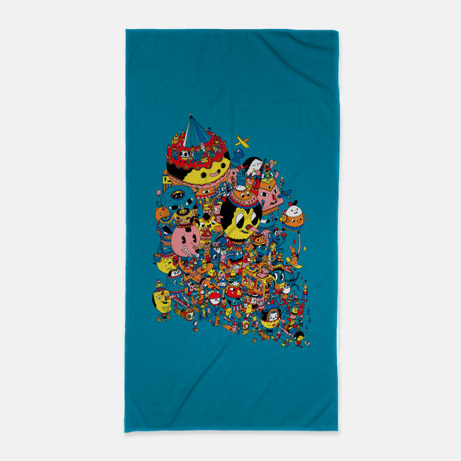 The Travelers-none beach towel-Aphte