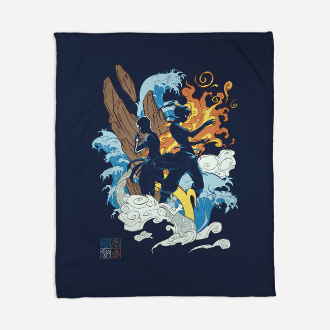 The Two Avatars-none fleece blanket-idriu95