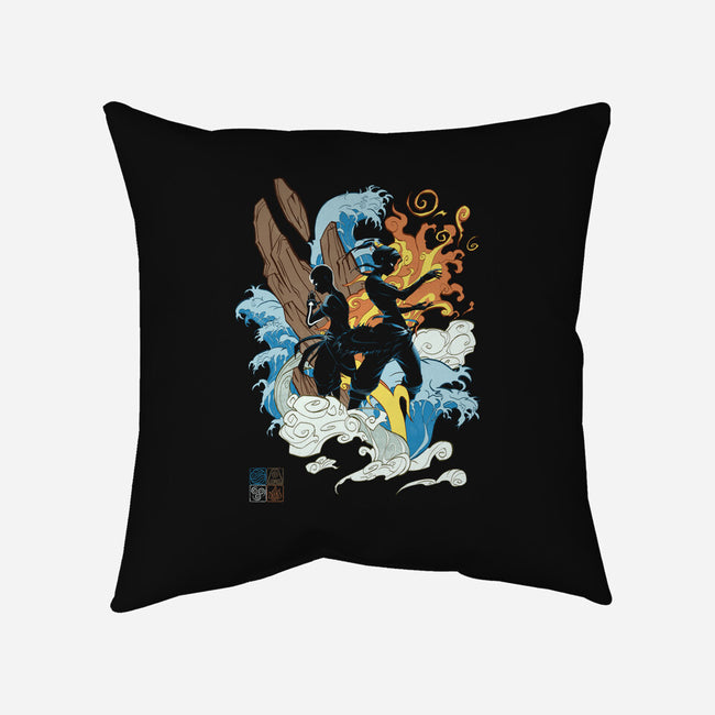 The Two Avatars-none removable cover w insert throw pillow-idriu95