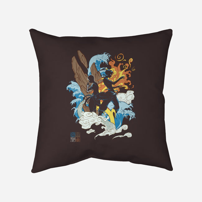 The Two Avatars-none removable cover w insert throw pillow-idriu95