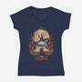 The Vampire's Killer-womens v-neck tee-vp021