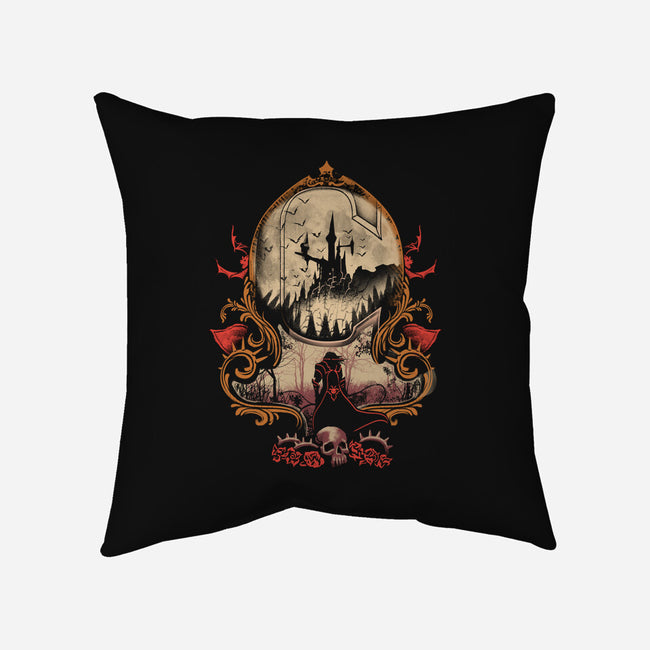 The Vampire's Killer-none removable cover w insert throw pillow-vp021