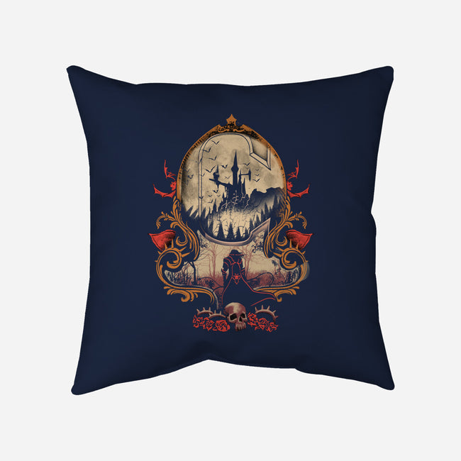 The Vampire's Killer-none removable cover w insert throw pillow-vp021
