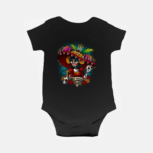 The Wager Is Set-baby basic onesie-Bamboota
