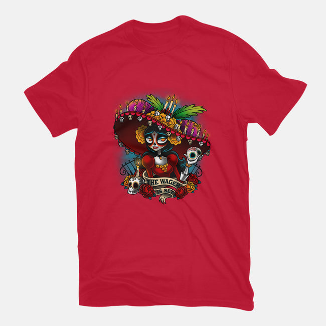 The Wager Is Set-mens heavyweight tee-Bamboota