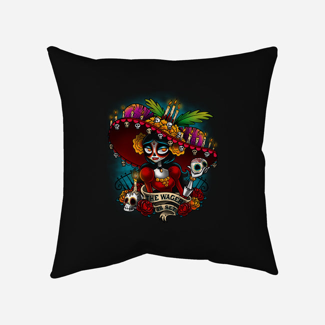 The Wager Is Set-none removable cover w insert throw pillow-Bamboota