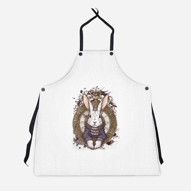 The White Rabbit-unisex kitchen apron-xMorfina