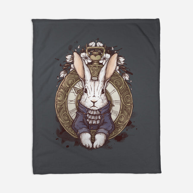 The White Rabbit-none fleece blanket-xMorfina