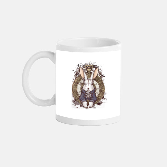 The White Rabbit-none glossy mug-xMorfina