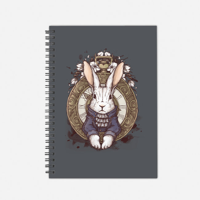 The White Rabbit-none dot grid notebook-xMorfina