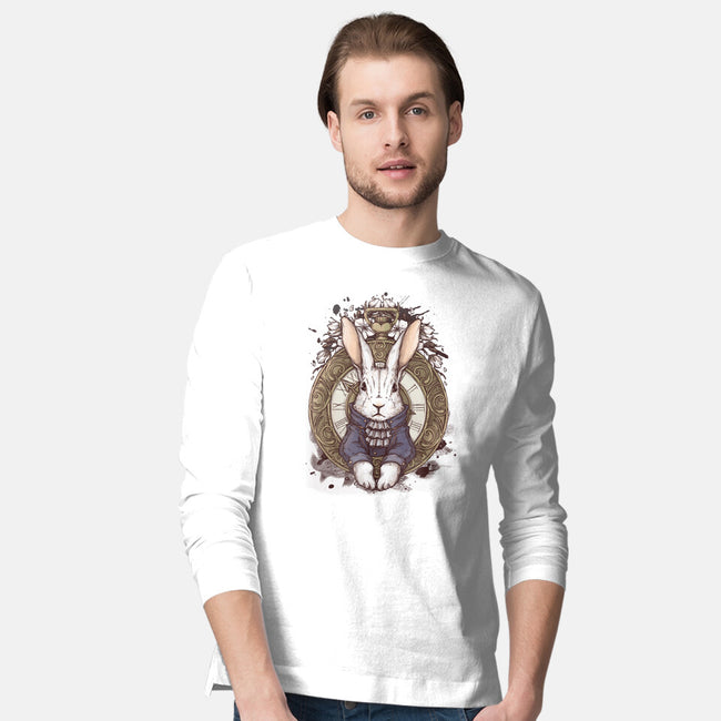 The White Rabbit-mens long sleeved tee-xMorfina