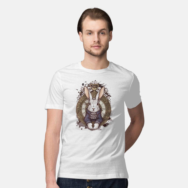 The White Rabbit-mens premium tee-xMorfina