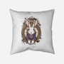The White Rabbit-none non-removable cover w insert throw pillow-xMorfina