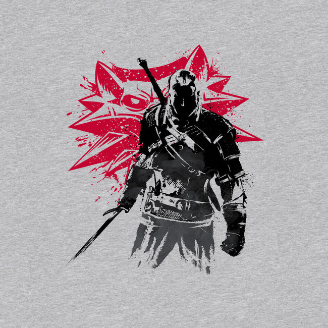 The Witcher Sumi-e-unisex basic tee-DrMonekers