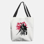 The Witcher Sumi-e-none basic tote-DrMonekers