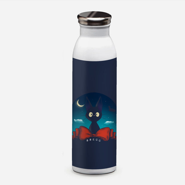 The Witch's Familiar-none water bottle drinkware-Ruwah