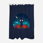 The Witch's Familiar-none polyester shower curtain-Ruwah