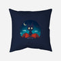 The Witch's Familiar-none non-removable cover w insert throw pillow-Ruwah